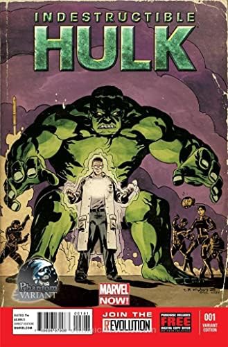 Yıkılmaz Hulk 1G VF / NM ; Marvel çizgi roman / Hayalet varyantı