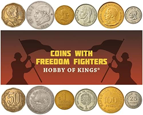 5 Sikke Koleksiyonu | Afrika Hükümdarları / Kral / Kraliçe / Firavun / Krallık / Diyar | Krallık / Queenship / Taç / Cetvel