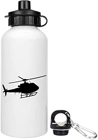 Azeeda 400ml 'Helikopter Silueti' Çocuklar Yeniden Kullanılabilir Su / içecek şişesi (WT00057694)