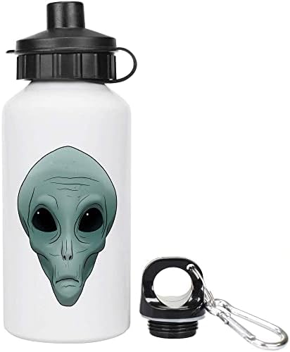 400ml 'Alien Head' Çocuklar Yeniden Kullanılabilir Su / İçecek Şişesi (WT00057738)