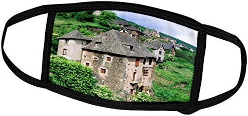 3dRose Ortaçağ Evleri, Aveyron, Conques, Fransa-EU09 DBN0832-David. - Yüz Kapakları (fc_136445_1)
