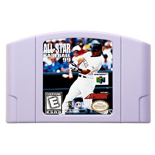 Yeni N64 Kartuşu All-Star Beyzbol 99 ABD Versiyonu NTSC İçin N64 Konsolu Oyun Kartı