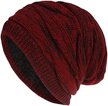 Gençler Unisex Moda Düz Renk Rahat Örme Şapka Sıcak Artı Kadife Açık örgü kışlık şapka Barrette Şapka Kadın