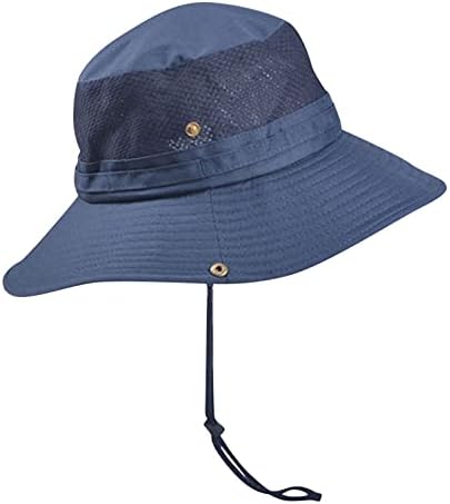 Geniş şapka Erkek Küçük Kafa Unisex Batı Ülke Şapka Cloche Şapka Şık Sahte Taktik Şapka Güneşlik Yürüyüş Şapka