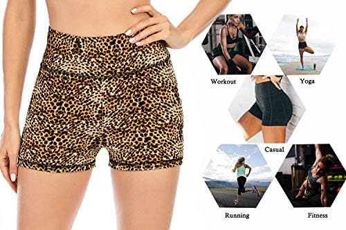 Kadınlar için yüksek Belli Yoga Şort Dantelli Ganimet Popo Kaldırma Fitness Egzersiz Koşu Şort Spandex Sıcak Pantolon
