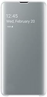 Samsung Galaxy S10 S-View Flip Kılıf, Beyaz