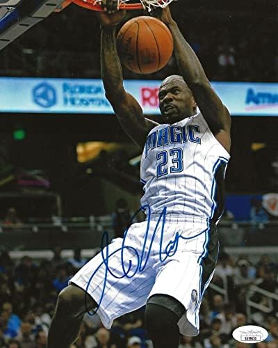 Jason Richardson imzalı Orlando Magic 8x10 fotoğraf imzalı JSA-İmzalı NBA Fotoğrafları