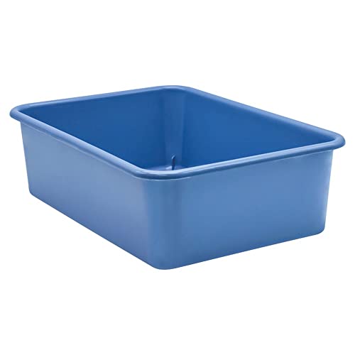 Öğretmen Kaynakları Yarattı ® Arduvaz Mavisi Büyük Plastik Saklama Kutusu