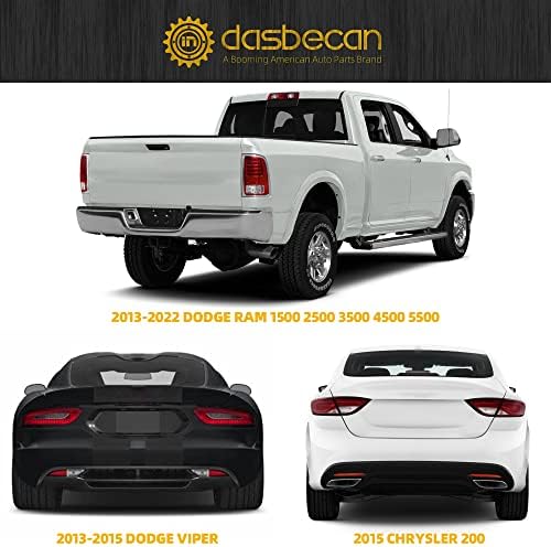 Dasbecan Dikiz geri görüş kamerası ile Uyumlu 2013-2022 Ram 1500 2500 3500 4500 5500, 2013-2015 Dodge Viper, 2015 Chrysler