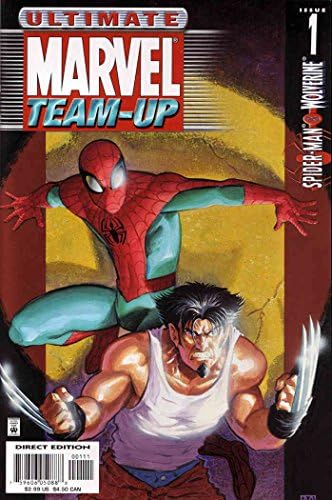 Ultimate Marvel Ekibi 1 VF; Marvel çizgi romanı / Örümcek Adam Wolverine