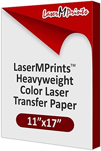 LaserMPrints Ağır Transfer Kağıdı, 11 x 17 (100 Sayfalık Paket)