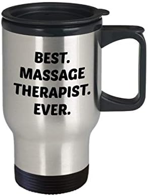 Masaj terapisti Seyahat Kupa En İyi masaj terapisti Hiç-Komik Çay Sıcak Kakao termos kupa-Yenilik Doğum Günü Noel Yıldönümü
